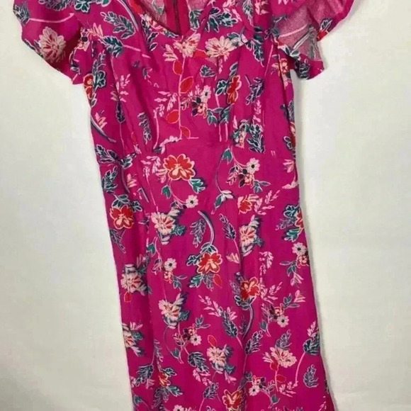 ROW A Ruffle‎ Mini Dress Size Small - Picture 4 of 8